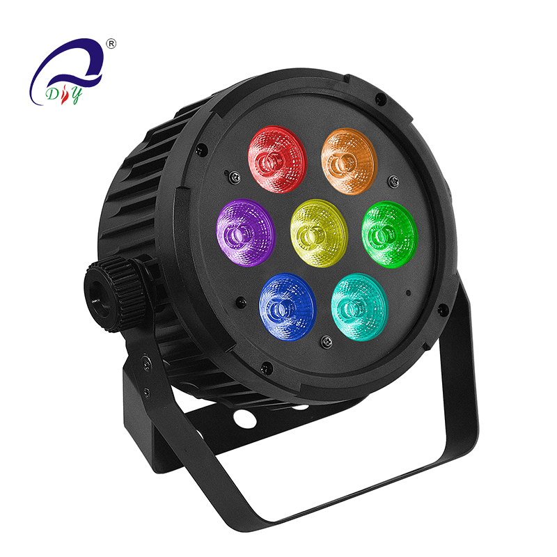 PL61A / PL61B 7 개 * 8W 5in16 in 1 LED COB Par 파티 등