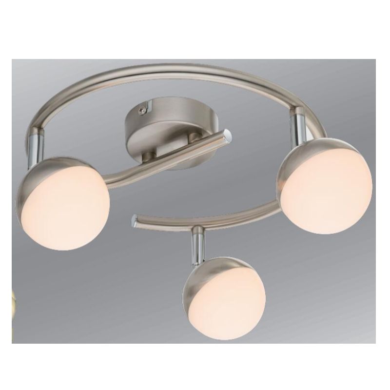 반구 플라스틱 그늘을 가진 고전압 LED 반점 빛 3,