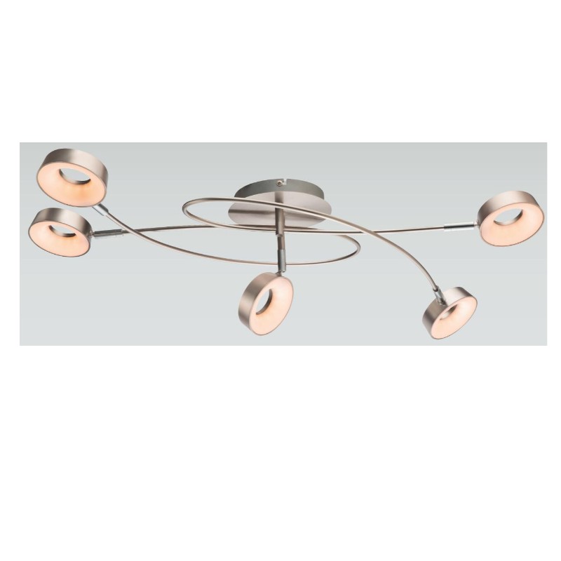 고압 LED 스포트라이트 - 5, 원형 플라스틱 커버