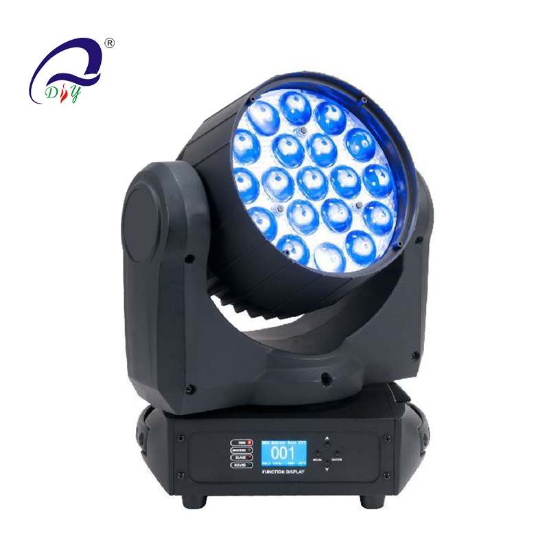 PL - 6519 개 * 12W 워 싱 LED 줌 모 바 일 무대 와 디스코 헤드 램프