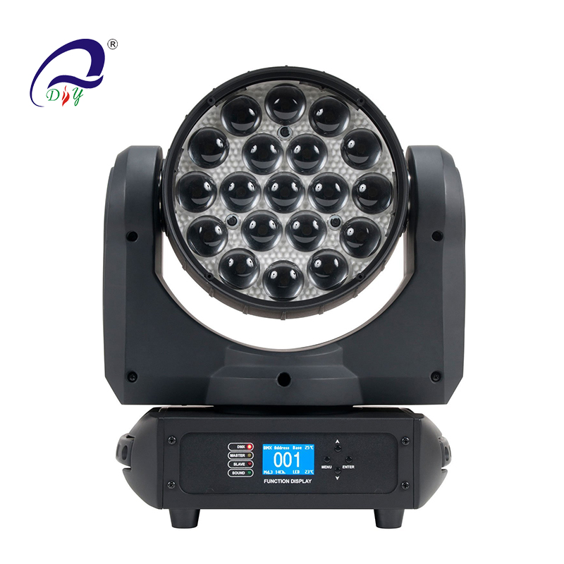 PL - 6519 개 * 12W 워 싱 LED 줌 모 바 일 무대 와 디스코 헤드 램프