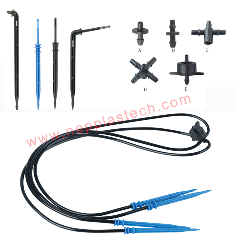 야채 농장 똑 관개 시스템 수압 보상 관개 drippers