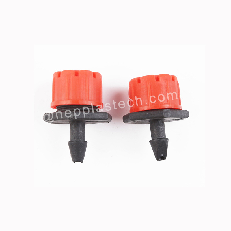 물 드립퍼 관개 시스템 드립 관개 조정 가능한 드립퍼 헤드