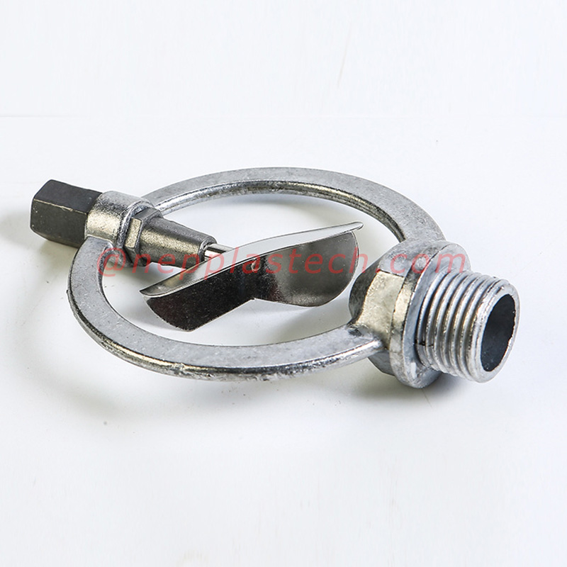 1\/2 인치 아연 합금 나비 자동 비 스프레이 잔디 스프레이 관개 및 원예 급수 스프링클러