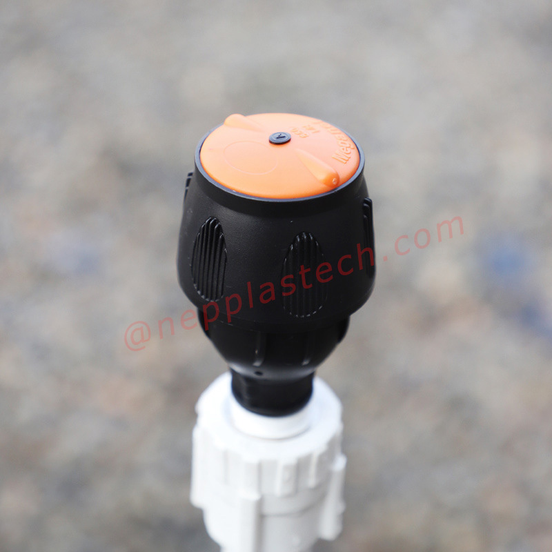 플라스틱 1\/2 인치 잔디밭 급수 전류 스프링클러 및 정원 관개 회전하는 스프링클러