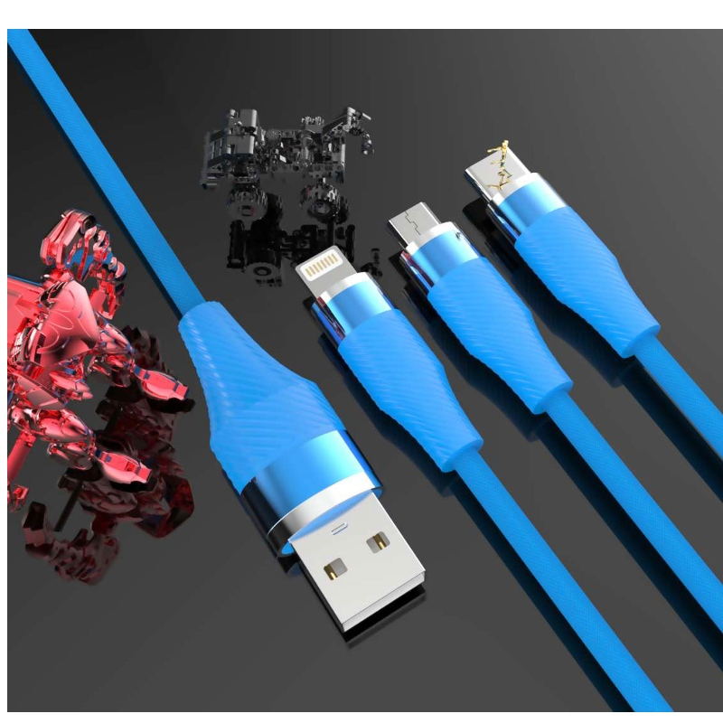USB 2.0 패브릭 브레이드 휴대 전화 케이블