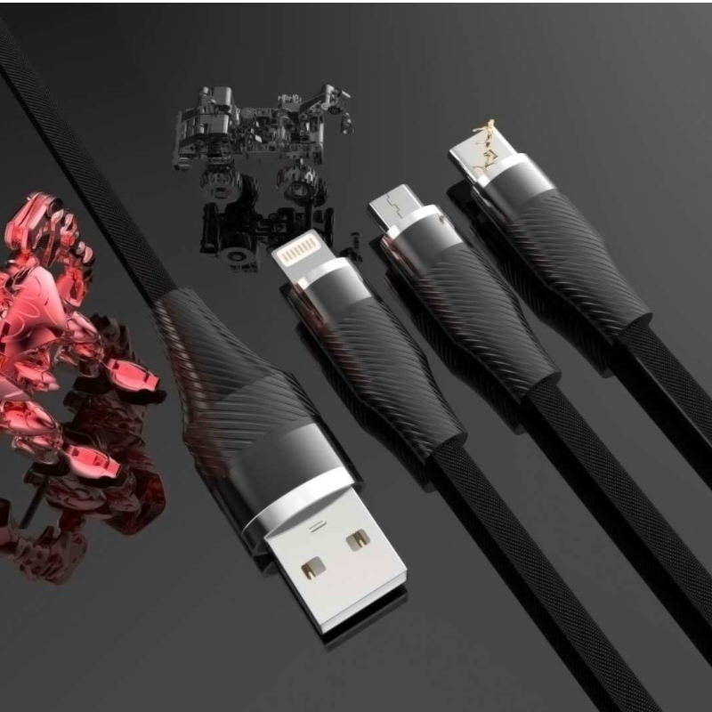 USB 2.0 패브릭 브레이드 휴대 전화 케이블