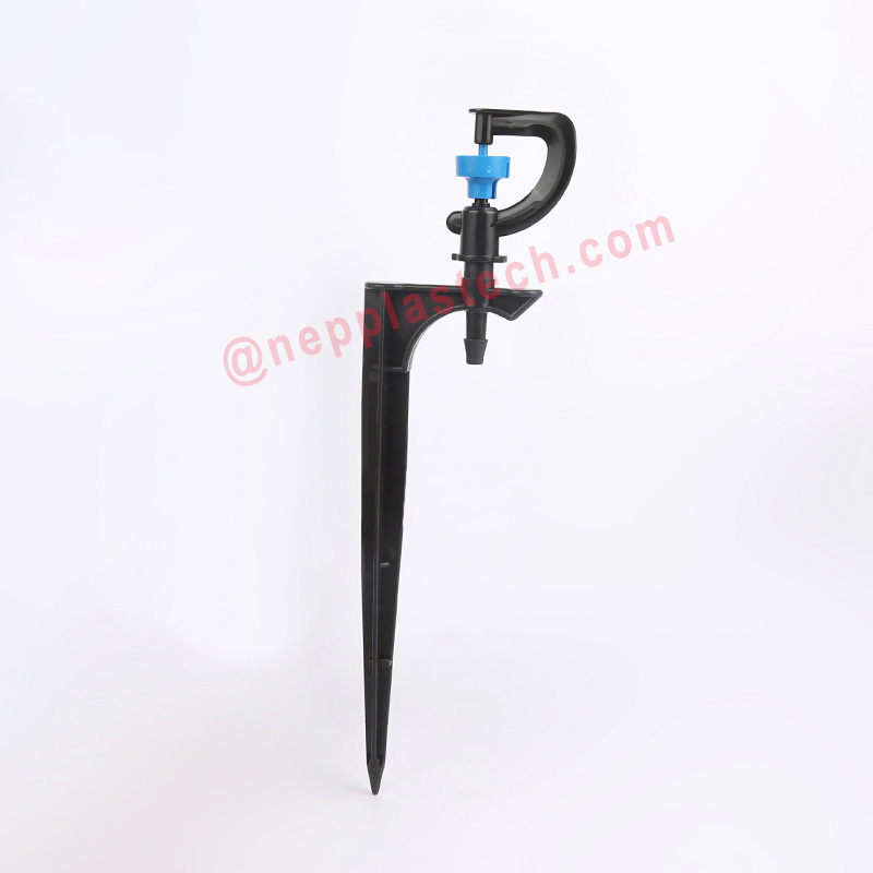 과수원 마이크로 스프링클러 관개 15cm 말뚝 정원 화분 관개 마이크로 스프레이 제트 말뚝