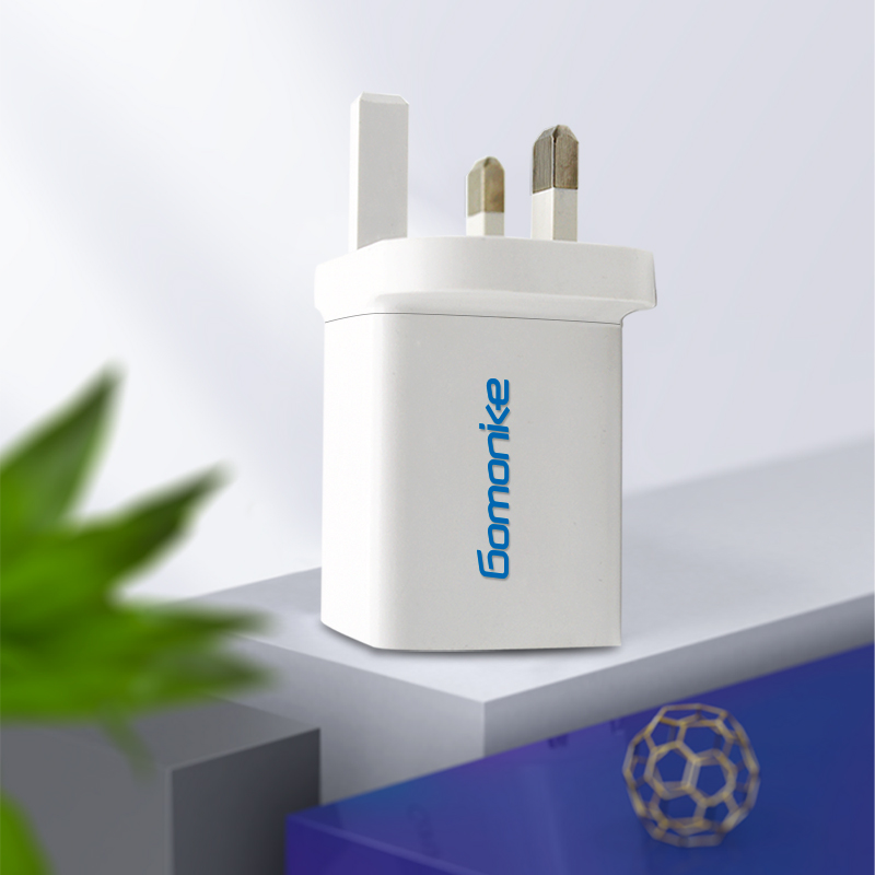 영국 플러그 어댑터, 2.1A 듀얼 USB 벽 충전기, iPhone, Samsung, LG, Android 폰과 호환 가능