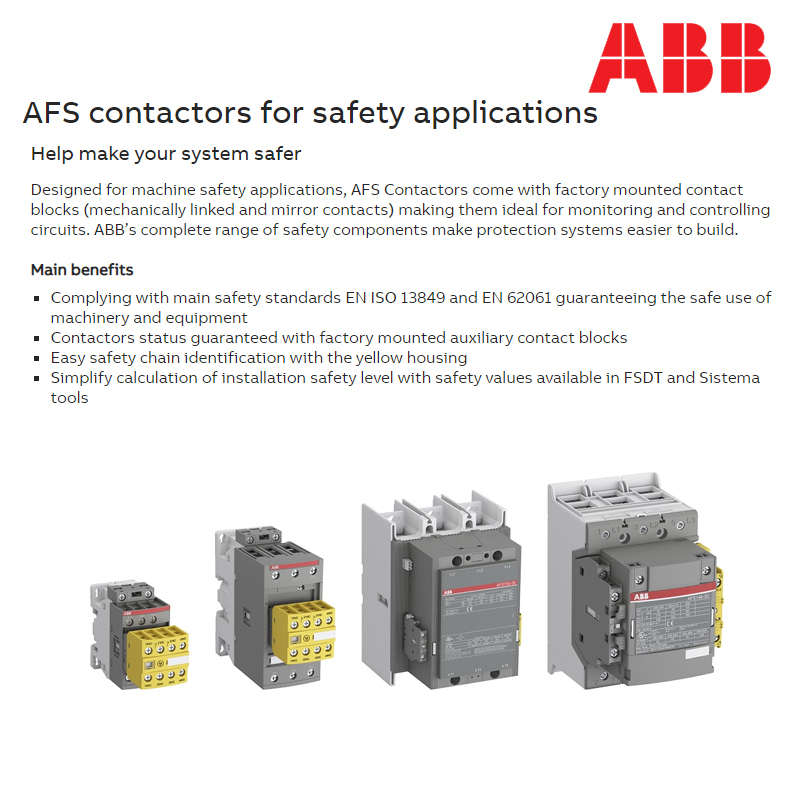 ABB Tiếp xúc AF580-30-11 코 컨택 터