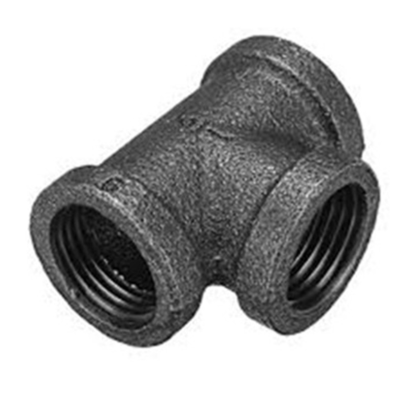 BS 표준 MALLEABLE IRON PIPE FITTINGS-REDUCING TEE