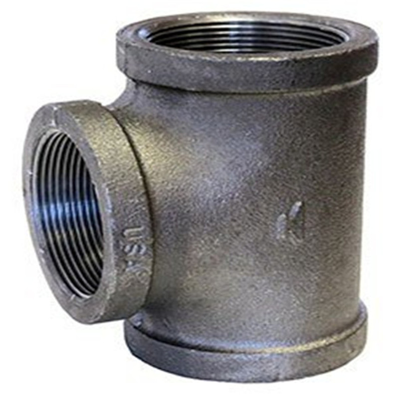 BS 표준 MALLEABLE IRON PIPE FITTINGS-REDUCING TEE
