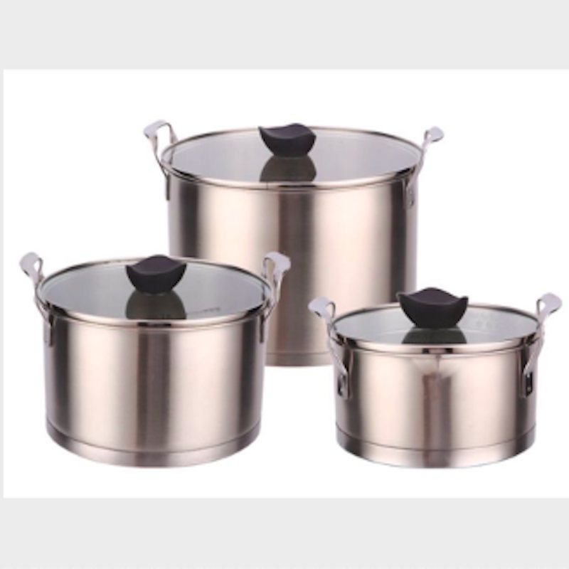스테인리스 캐서롤 세트, 3pcs 세트, 5 PC 세트