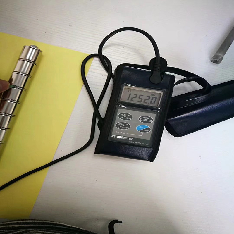 쉬운 최고 강한 NdFeB 자석 막대기 14000Gs SUS316 스테인리스 실은 설치합니다