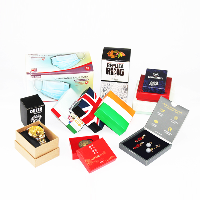 코 인 종이 상자 열쇠 고리 종이함 스프레이 종이함