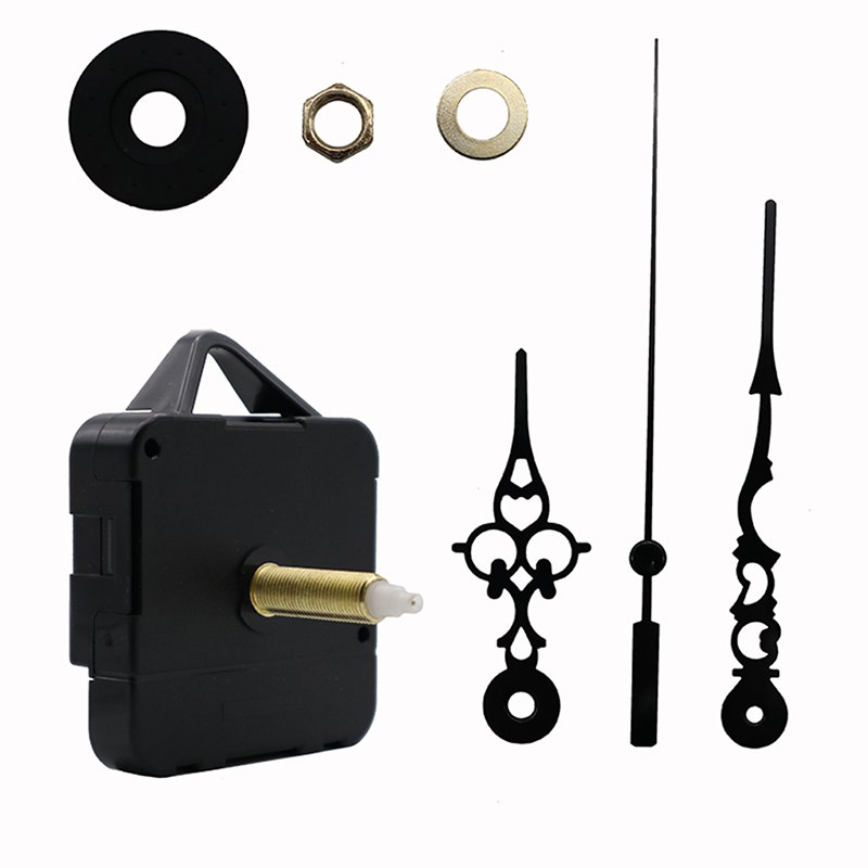 HR1688-31mm 스텝 벽시계 무브먼트 및 HR9403 HR903 검은 색 시계 바늘