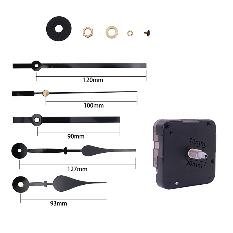 20 밀리 석영 시계 와 HR9865 HR 2057 시계 바늘