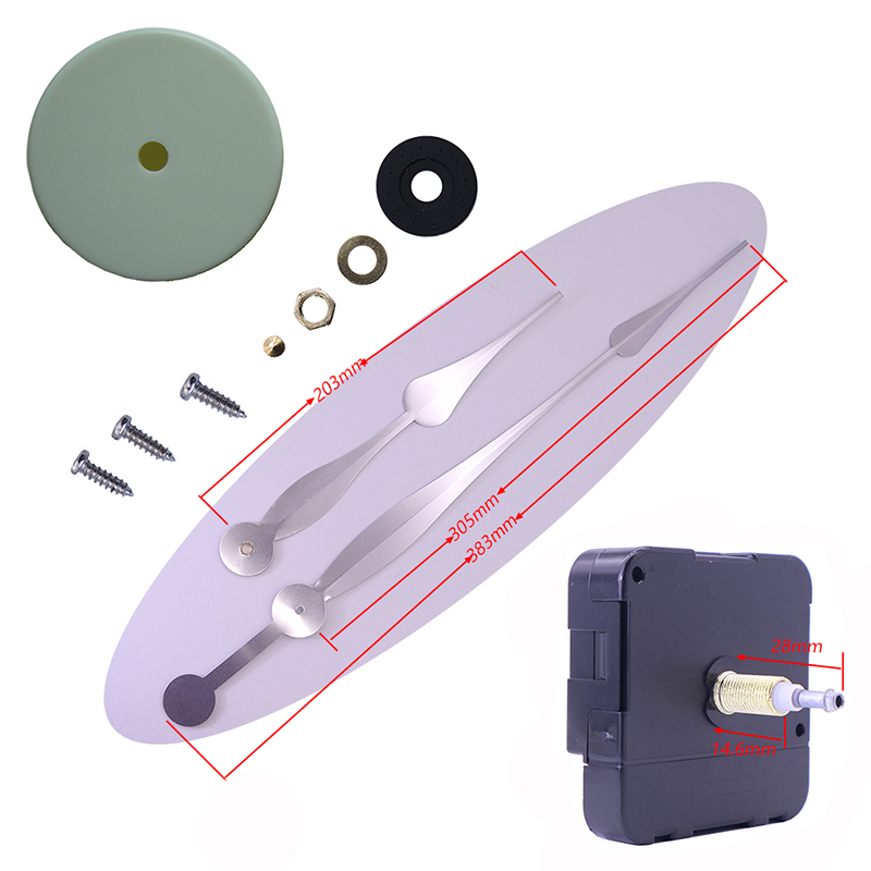 HR1688-23mm 시계 무브먼트 및 HR01086 벽시계 핸드 화이트 무브먼트 케이스