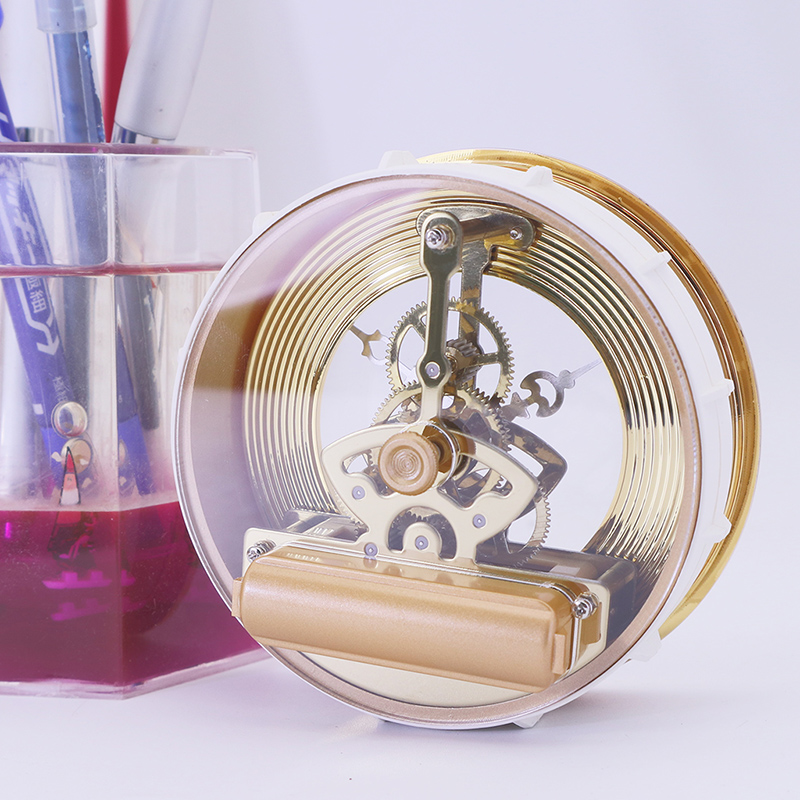 97MM 골드 메탈 스켈레톤 시계 인서트