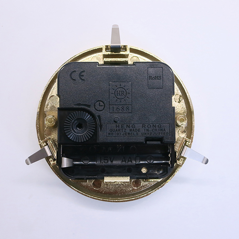 직경 75mm 금 벽시계 삽입