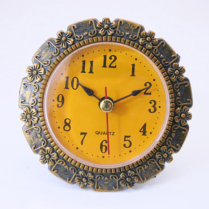 직경 80MM 자두 골동품 벽 시계 삽입