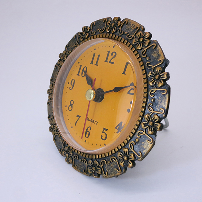 직경 80MM 자두 골동품 벽 시계 삽입