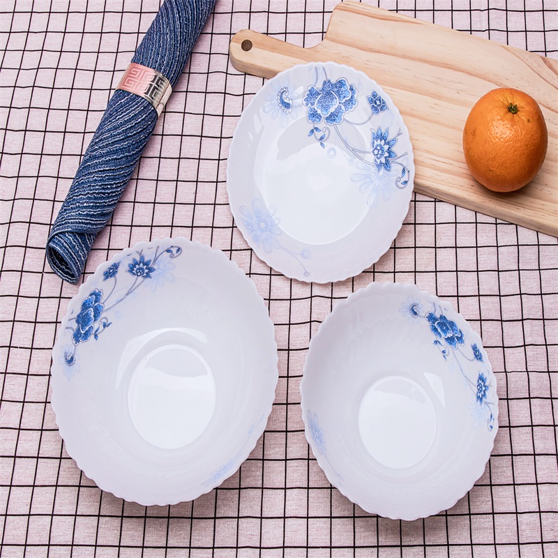 13L 와 저녁 세트 내열 오팔 유리 그릇