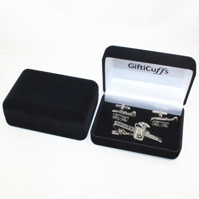 제품 D - 26L 원형 벨벳 커프스 단추 케이스, 타이 클립, mm.95 * 68 * 36, 무게 약 65g