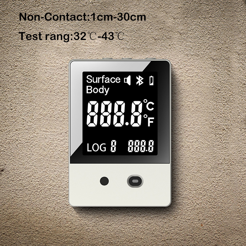 똑똑한 온도 온도계 스캐너 8 개의 언어 방송