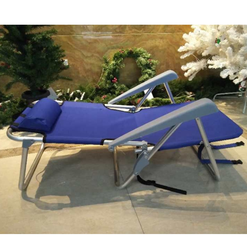 옥외 쌓을 수있는 강철 책가방 휴대용 접히는 바닷가 야영 의자