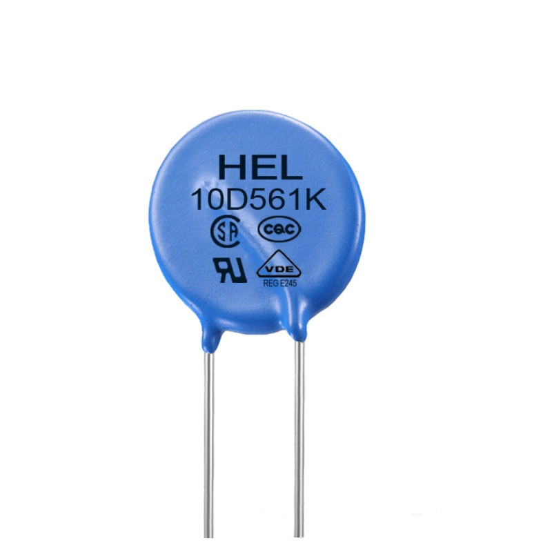 HEL Metal Oxide Varistor 5D ~ 20D 청색, 완전한 모델 및 UL, VDE, CQC 인증 통과
