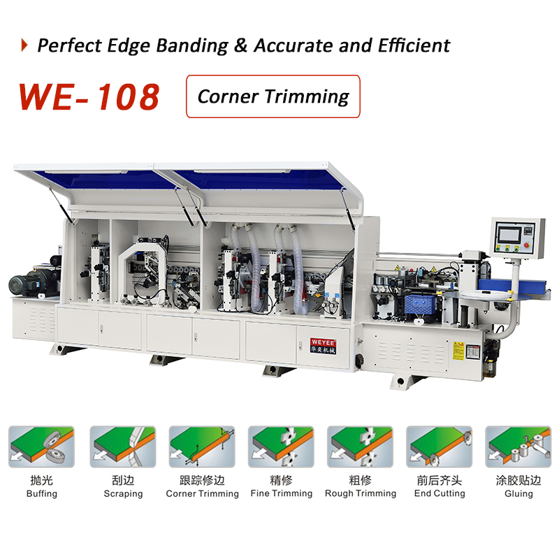 WE108 자동 엣지 밴딩 머신