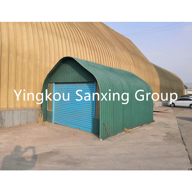 Quonset 다중 모양 건물 생산 라인