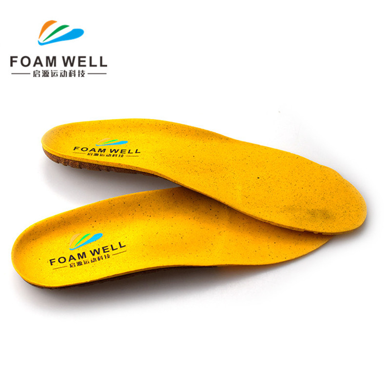 전문 맞 춤 형 방수 발판 코르크 아치 굽 받침대 깔 창