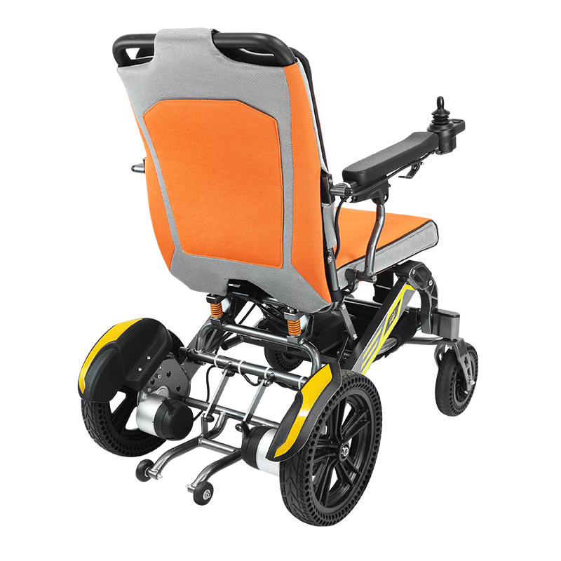 강화 된 경량 접이식 전동 휠체어