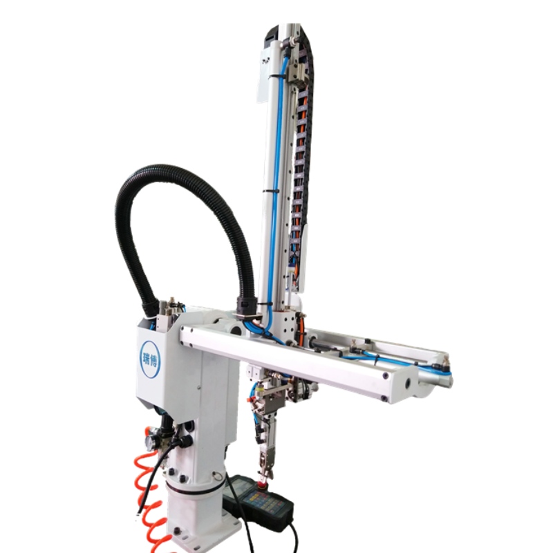 사출 성형 기계 장치를위한 고속 자동적 인 그네 팔 로봇 / robotic 팔