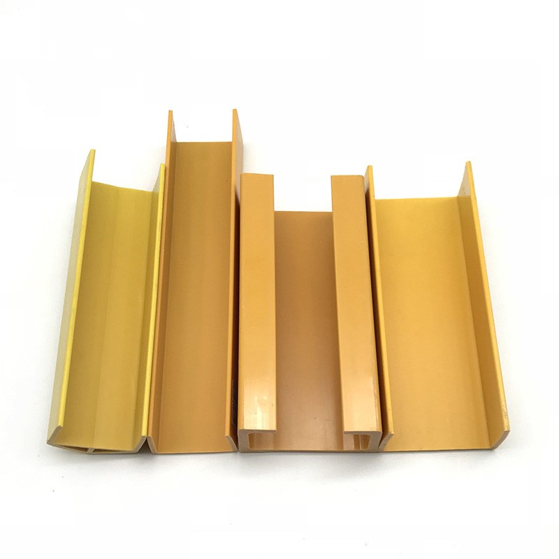 기계 보호 훈장을위한 주문을 받아서 만들어진 다 각종 U 모양 채널 아 BS UPVC PP PE PVC 플라스틱 밀어 남 단면도