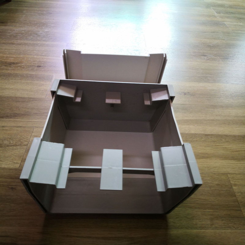 심기의 흙없는 씨없는 재배를위한 휴대용 무독성 압출 PVC 플라스틱 트로프