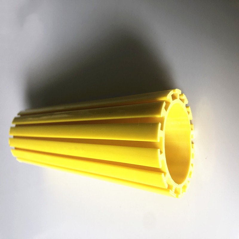 롤리팝 지원 슬라이딩 슬롯에 대한 사용자 정의 만든 압출 pvc 프로필 파이프 플라스틱 튜브 프로필