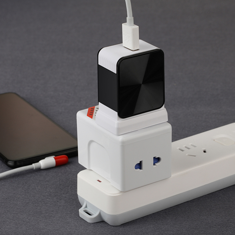 FCC .CE 이동 전화 빠른 충전기 보편적 인 접합기 2 USB 항구 여행 충전기 휴대용 충전기 공장 OEM