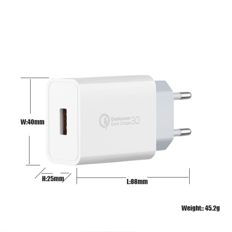 OEM 초고 속 벽 Qc 3.0 18w Pd 충전기 Usb 다 중 충전기 유 니 버 설 멀 티 여행 충전기