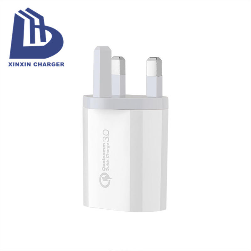 18W QC 3.0 USB 벽 여행 충전기 접합기 빠른 이동 전화 충전기 다 항구 usb 충전기