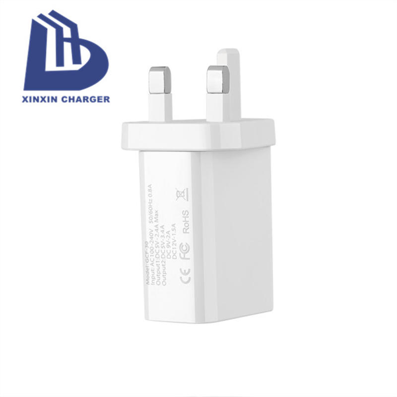 18 와트 QC 3.0 + 2.4A 어댑터 Type-c USB 벽 여행 충전기 어댑터 빠른 휴대 전화 충전기 멀티 포트 usb 충전기