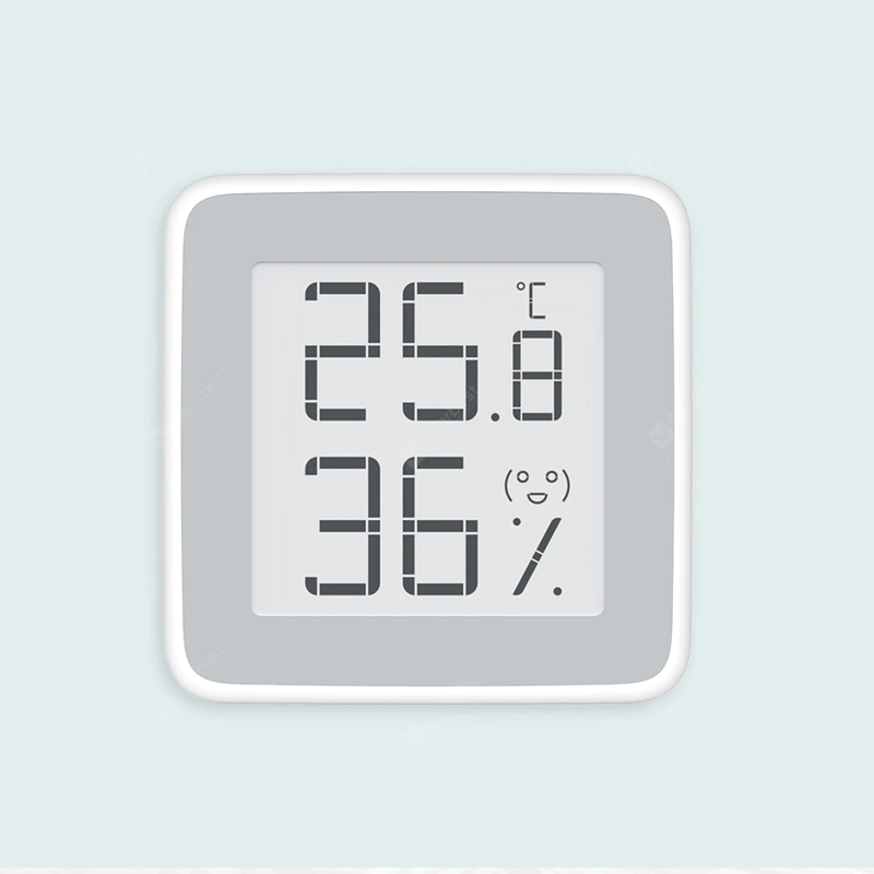 Xiaomi youpin의 C201 전자 전자 잉크 스크린 온도계 습도계 1pc-화이트