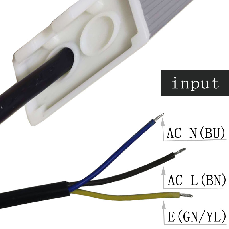 24V 30W 정 전압 방수 낮은 전력 소모 LED 전원