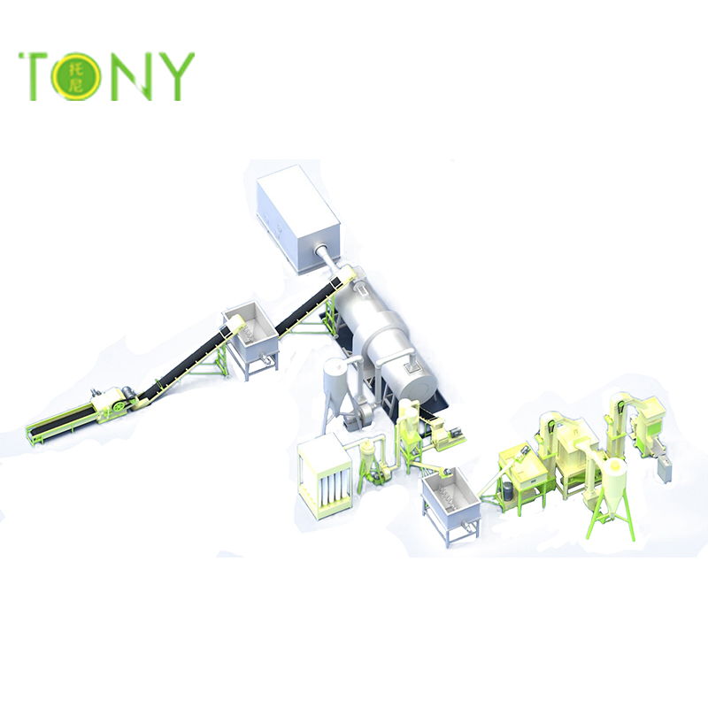 TONY 고품질 및 전문 기술 7-8Tons / hr 바이오 매스 펠렛 공장