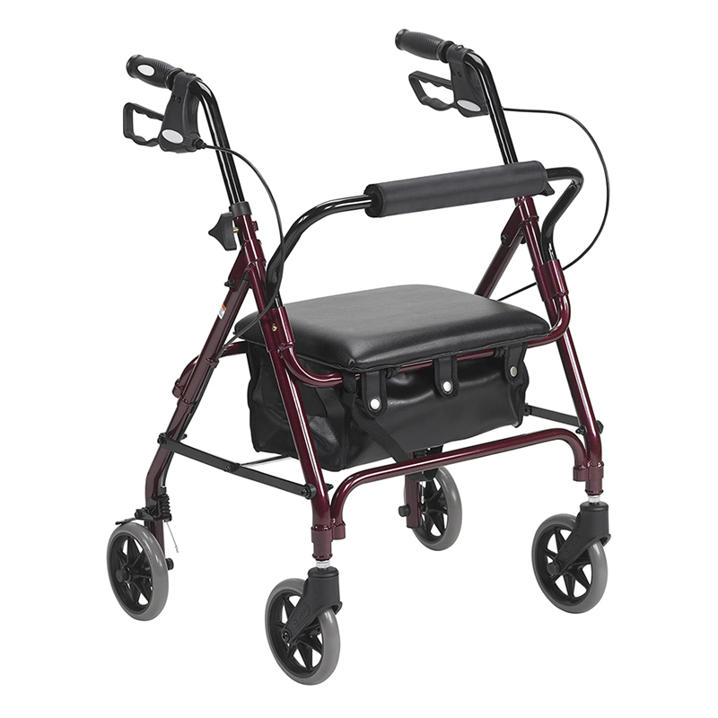 24”Bariatric 타원형 강철 rollator