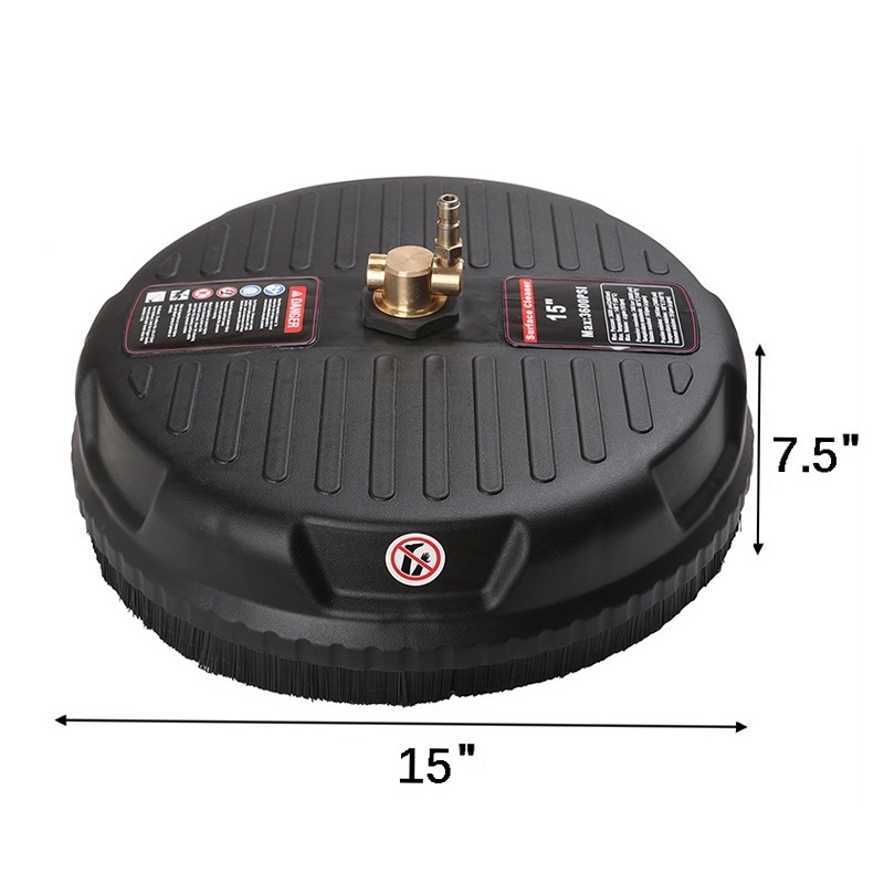 1\/4 퀵 커넥터가있는 파워 와셔 표면 클리너 부착