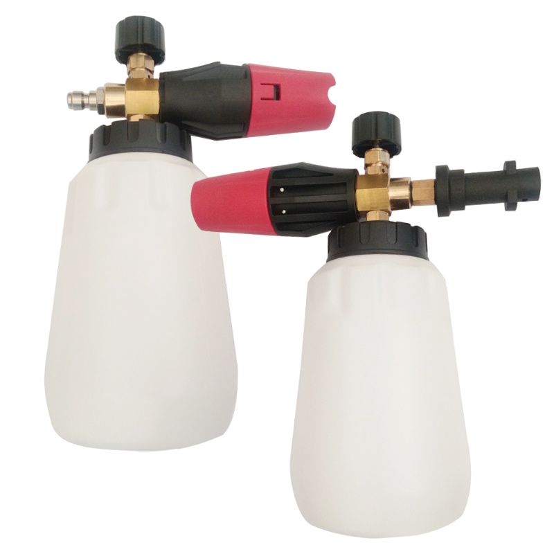 세차 눈 거품 대포