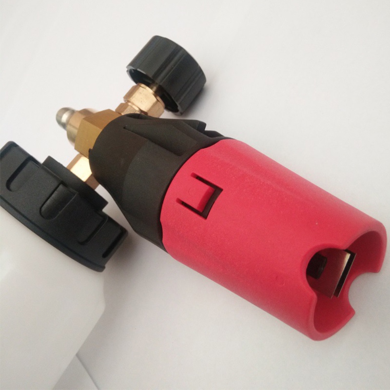 세차 눈 거품 대포